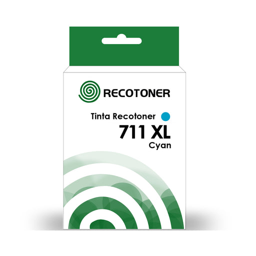 Tinta HP 711 XL Cyan - Recotoner.cl