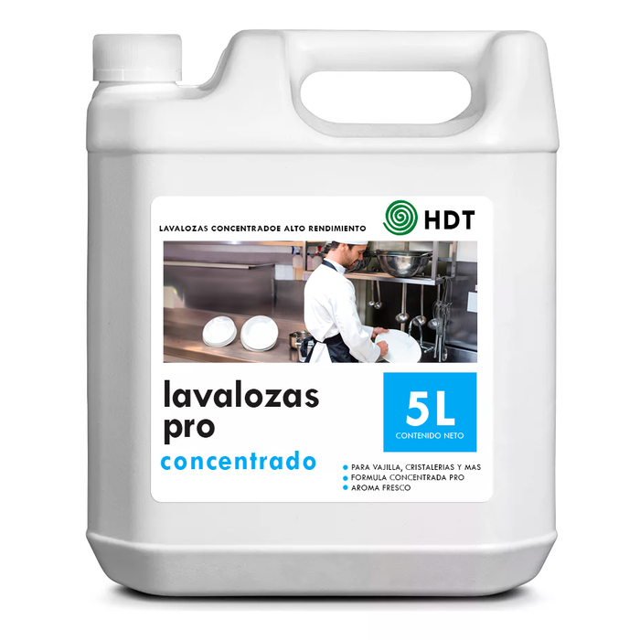 Detergente Lavalozas Pro Concentrado 5 Lts (rinde 50 Litros)