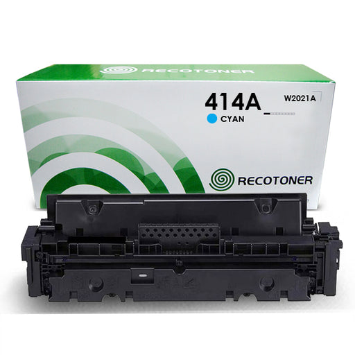 Toner HP 414A (W2021A) Cyan  (SIN CHIP) - Recotoner.cl
