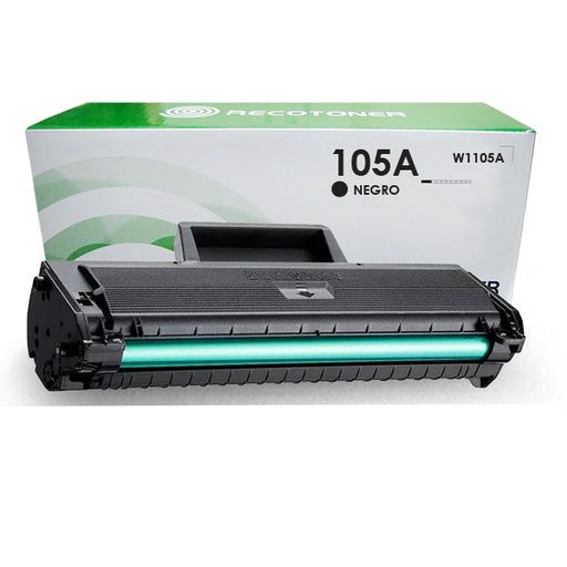 Toner HP 105A (W1105A) - Recotoner-impresora-laser-LaserJet103a-107a-107w-108a-108w-137fmw,LaserJetMFP131a-MFP133pn-MFP135a-MFP135w-m107w