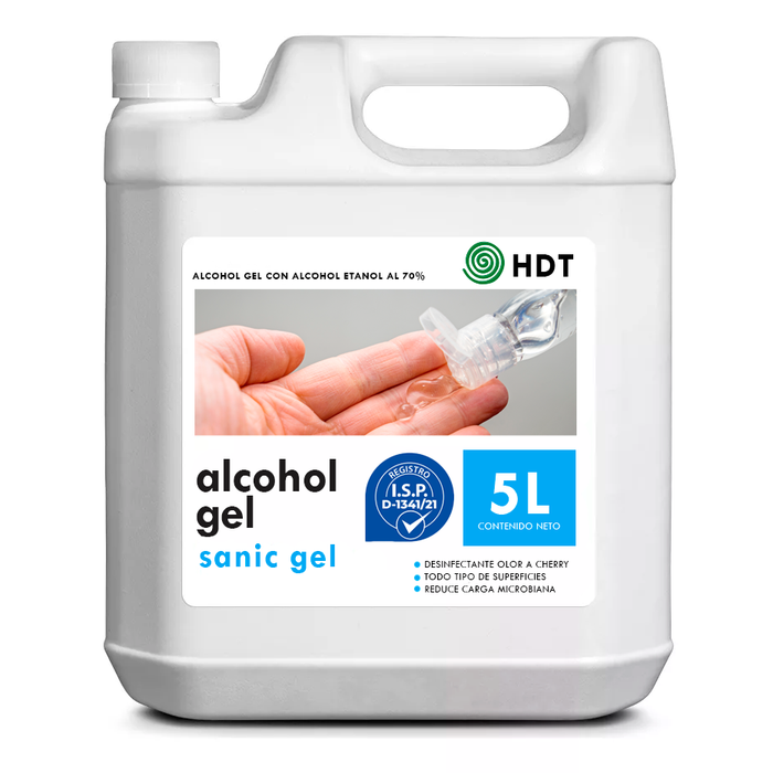 Alcohol Gel Desinfectante Al 70% 5 Lts