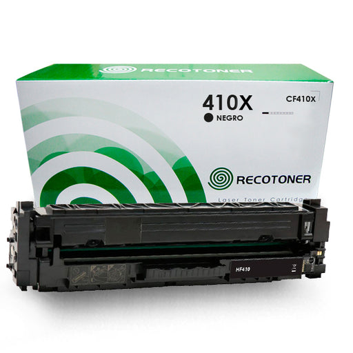 Toner HP 410X (CF410X) Negro - Recotoner.cl