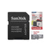 Micro SD + Aadptador SD 64GB Clase 10 Sandisk - Recotoner.cl