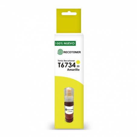 Tinta Botella Epson T673 Amarillo